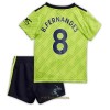 Officiële Voetbalshirt + Korte Broek Manchester United B. Fernandes 8 Derde 2022-23 - Kids